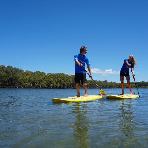 SUP in Byron Bay